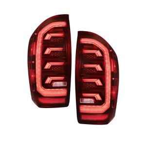 Toyota Tacoma Tail Lights - FORM Lighting - Sequential LED - Red - `16-`23